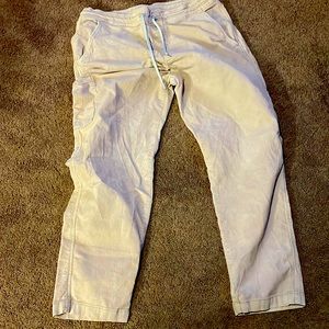 Corduroy, drawstring pants